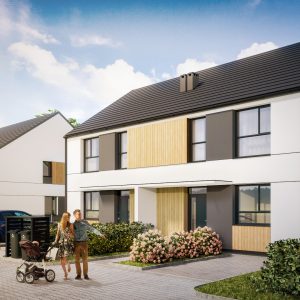 przód domy osiedle Bzowa Długołęka gwarant development