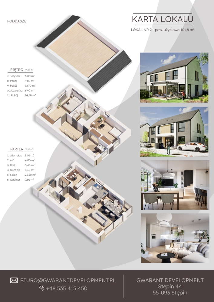 lokal 2 osiedle bursztynowe kamień gwarant development