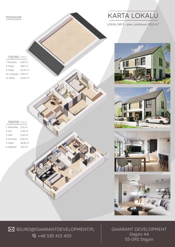 lokal 3 osiedle bursztynowe kamień gwarant development